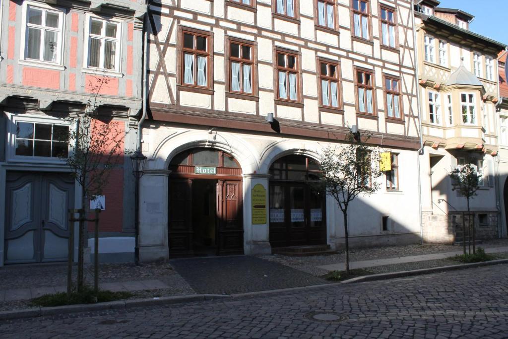Hotel Garni Am Dippeplatz Quedlinburg Exterior photo
